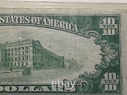 $10 1928B Federal Reserve Note G54005309A series B, ten dollar, Chicago