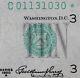 $10 1950a Star Au Federal Reserve Note C01131030 Series A, Ten Dollar, Phila