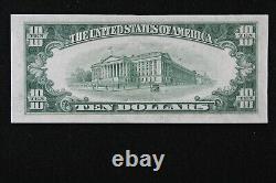$10 1950C UNC Star Federal Reserve Note B29112513 ten dollar series C, New York