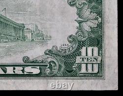 $10 1950 Star Narrow Federal Reserve Note B02922065 plain series, New York ten$