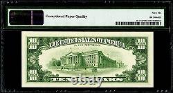 $10 1963A Federal Reserve Star Note Philadelphia PMG 66 EPQ Gem Uncirculated