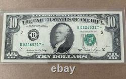 $10 Dollar 1981A B Star Note