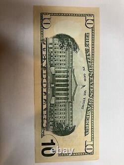 10 Dollar Bill Star Note RARE