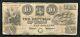 1840 $10 Ten Dollars The Republic Of Texas Obsolete Currency Note