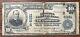 1902 Ten Dollar Bill $10 National Currency Jacksonville Florida #75597