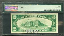 1928 $10 Federal Reserve STAR Note FR 2000-H? St. LOUIS MO? PMG 30