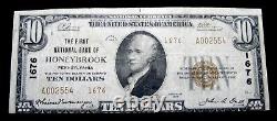 1929 $10 Honeybrook National Currency Small Size Note Ten Dollar Currency - #51