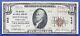 1929 Ten Dollar National Currency Bill $10 Note Pottsville Pennsylvania #73791