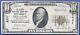 1929 Ten Dollar National Currency Bill $10 Note Red Bank New Jersey #73773
