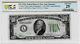 1934 $10 Federal Reserve Starnote-fr. 2004-lgs(san Francisco) Pcgs Vf 25