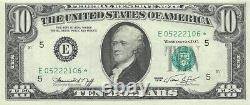 1974 $10 Richmond Federal Reserve Star Note Gem Crisp Uncirculated