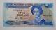 1985 Antigua, Eastern Caribbean $10 (ten) Xcd Dollars Banknote, A 631120 A
