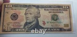 2004A $10 Dollar Bills (EXRA FINE) (STAR NOTES) HARD TO FIND