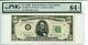 Fr 1965-k Star 1950d $5 Fed Reserve Note 64 Epq Choice Unc