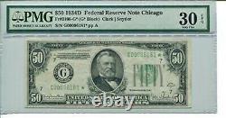 FR 2106-G STAR 1934D $50 Federal Reserve Note PMG 30 EPQ VERY FINE