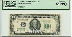 FR 2159-B STAR 1950B $100 Federal Reserve Note 63 PPQ Choice NEW