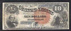 Fr. 108 1880 $10 Ten Dollars Jackass Legal Tender United States Note