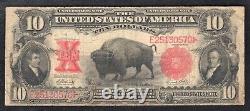 Fr. 121 1901 $10 Ten Dollars Bison Legal Tender United States Note
