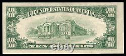 Fr. 2013-c 1950-c $10 Star Federal Reserve Currency Note Philadelphia, Pa Unc