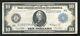 Fr. 923 1914 $10 Ten Dollars Frn Federal Reserve Note Richmond, Va Very Fine