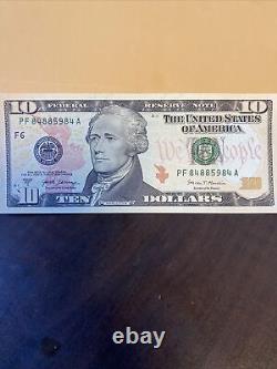NEW Uncirculated TEN Dollar Bills Series 2017A $10 Sequential Notes Lot of 25