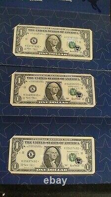 Ten Bep Issued Fed Reserve One & Two Dollar Notes $1 & $2 Bills Buy It Now