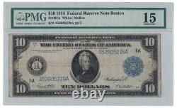 U. S. Series of 1914 $10.00 Federal Reserve Note (PMG Choice Fine 15)