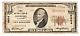United States Usa Us Fine Note $10 Dollars 1929 National Bank Oshkosh Wisconsin