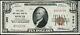1929 10 $ Dix Dollars Premier Billet National De La First National Bank De Mercer En Pennsylvanie
