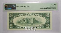 1969B Billet de 10 $ de la Réserve fédérale de New York Étoile PMG 67 EPQ Top Pop