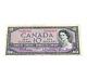 Banque Du Canada 1954 10 Dollars Note. Préfixe. H/t Beattie & Rasminsky (#43)