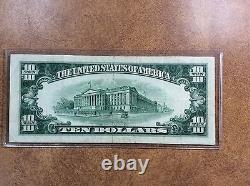 Billet STAR de 10 dollars de 1950 de la Réserve fédérale de New York TRÈS BIEN Fr#2015 B.