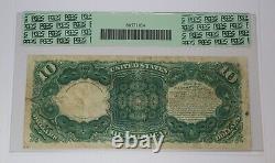 Billet de 10 dollars légal Tender de Washington DC US de 1880 PMG F12 #39591F