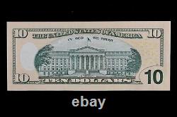 Billet de Réserve fédérale de 10 dollars de 2006 en parfait état, étoile CU, IG00216603, Chicago, 640K.