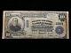 Billet De Banque National De Nashville Tn De 10 Dollars De 1902 (ch. 1669)