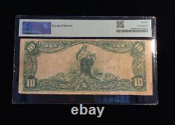 Billet de dix dollars de 1902 de la Banque nationale des négociants de Birmingham, Alabama, PMG VF 20.
