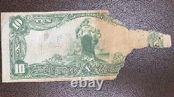 Billet de dix dollars de 1902, devise nationale, de taille grande, comté de York #50229