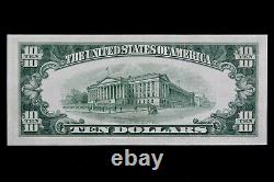 Billet de la Réserve fédérale de 10 $ de 1950E Star CU G29932517 série E, dix dollars, Chicago