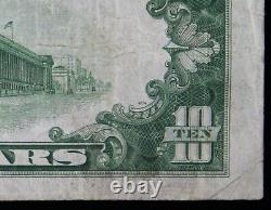 Billet de réserve fédérale de 10 $ de 1934A Mule, série A, bp 404, Chicago