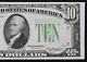 Billet De Réserve Fédérale De 10 Dollars De 1934a Cu Mule B16596133b, Série A, Bp441, Ny