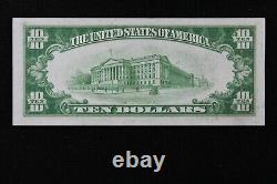 Billet de réserve fédérale de 10 dollars de 1934A CU Mule B16596133B, série A, bp441, NY