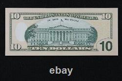 Billet de réserve fédérale étoile Gem CU de 10 dollars de 2006 IG00421172, Chicago, 640K