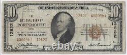 Billet national de dix dollars Ohio 1929 10 rare note