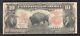 Fr. 118 1901 $10 Dix Dollars Bison Billet De Banque Légal Tender Des États-unis