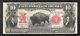 Fr. 118 1901 10 Dollars Bison Billet De La Monnaie Légale Des États-unis En Très Bon état