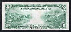 Fr 947 1914 10 $ Dix Dollars Frn Billet de la Réserve fédérale de Dallas, Tx en excellent état