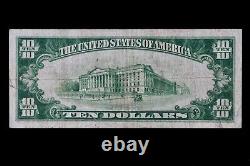 RARE $10 1928B Étoile LGS FRN C00305897 série B, dix dollars, Philadelphie