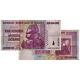 Solde ! Lot De Dix Billets De Banque Zimbabwéens De 500 Millions De Dollars 2008 Série Aa/ab CirculÉs