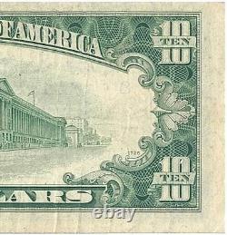 Série 1950D Billet d'erreur de la Réserve fédérale de dix dollars
